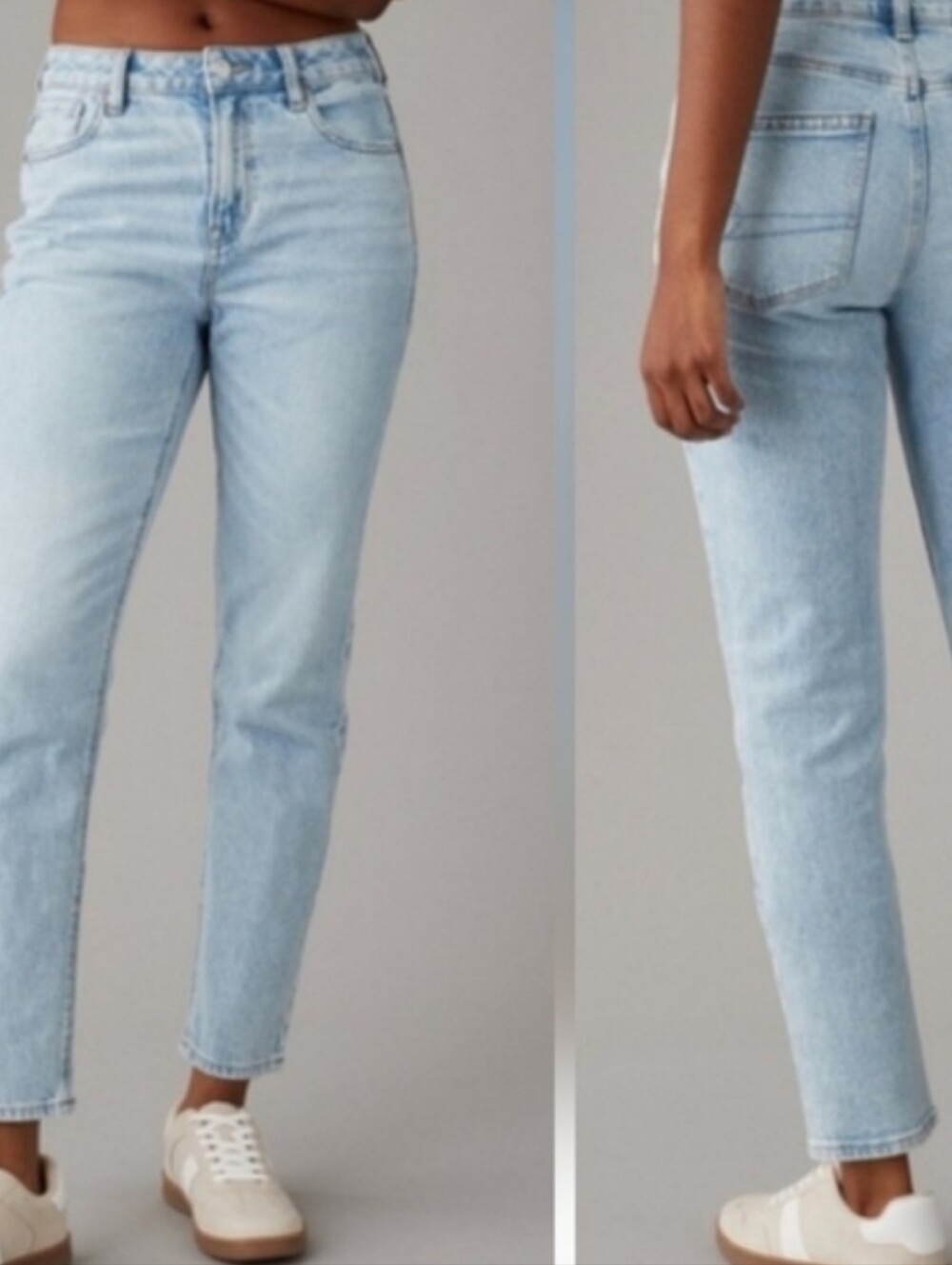 American Eagle Strigid Mom Jeans Size 0 Short